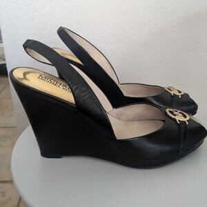 Michael Kors open toed wedges